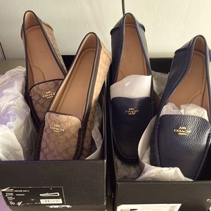 Coach never worn woman’s size ten loafers